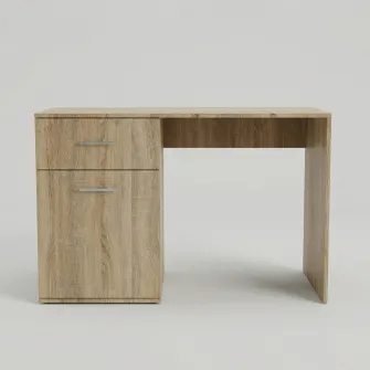 Стол 4home Nordic (Стол слева), 120x75x55 см, Дуб Сонома