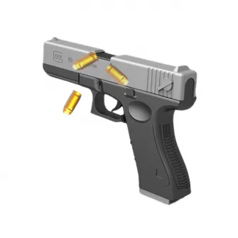 Pistol de jucarie tip Glock cu vizor laser si tinta electronica