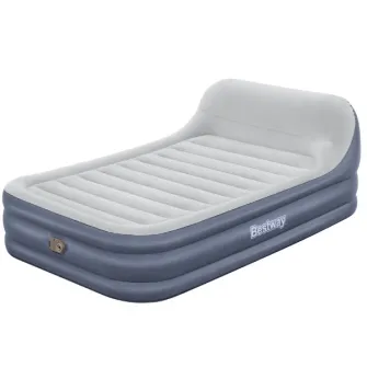 Bestway Saltea gonflbila cu pompa electrica  220 V incorporata si tablie, 226x152x84 cm