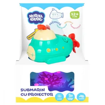 Jucarie pentru baie ''Submarin cu proiector''