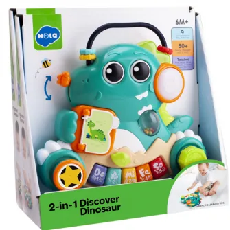 Jucarie pian ''Dinozaur'' 2 in 1