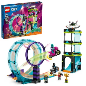 LEGO city ''Provocarea cascadorilor'', 385 elem.