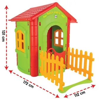 Casuta MAGIC, 3+ 131x172x112 cm