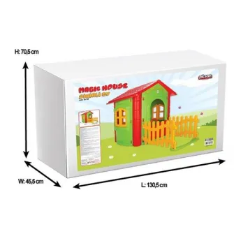 Casuta MAGIC, 3+ 131x172x112 cm