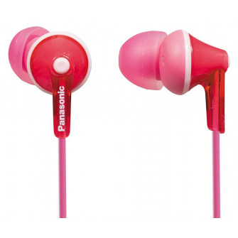 Casti Audio In Ear Panasonic RP-HJE125E-P, Cu fir, Roz