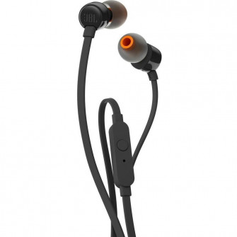 Casti cu fir JBL T110 Black