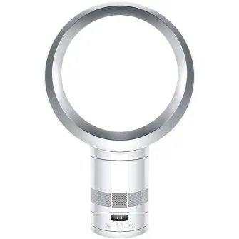 Ventilator Dyson AM12 Cool CF1, Tehnologie Air Multiplier™, Osclatie 70 grade, mod de noapte , programare, flux de aer 370 l/s, 10 trepte de viteza, Alb