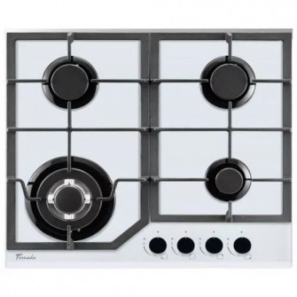 Plita incorporabila pe gaz Tornado TR4033 SBF HM WH