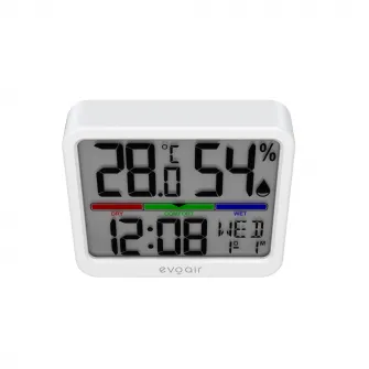 Higrometru si termometru digital Evoair SENTIMINI, indicator umiditate si temperatura