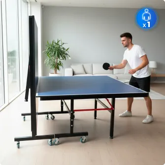 Masa de tenis de masa THUNDER VITAL-18-BLUE