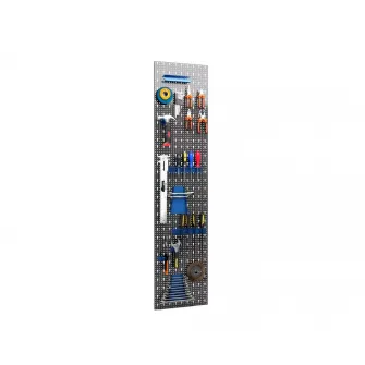 Panou metalic perforat pentru unelte NEX 1215x575x15 mm, Antracit