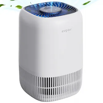Purificator de aer Evoair Nuvia, Filtru 3 in 1 True HEPA, Carbon Activ