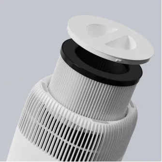 Purificator de aer Evoair Nuvia, Filtru 3 in 1 True HEPA, Carbon Activ