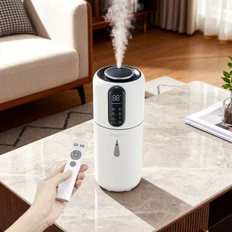 Umidificator Evoair STEAMIX 3800 Smart, Wifi, Rezervor 3.8L, Capacitate de umidificare 300ml/h