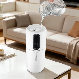 Umidificator Evoair STEAMIX 3800 Smart, Wifi, Rezervor 3.8L, Capacitate de umidificare 300ml/h