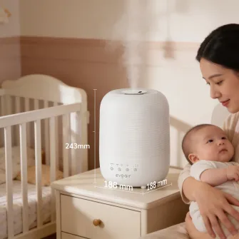 Umidificator Evoair UMIVA 3000 Rezorvor 3L, Capacitate de umidificare 300ml/h