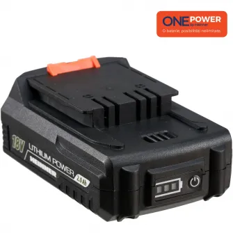 Acumulator Heinner HR-LAC001, 18 V, 2 Ah, tehnologie OnePower