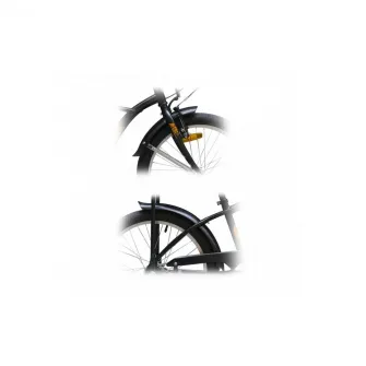 Aparatori Strada Mini 16+suport, FD-STRADAMINI-BK, Negru
