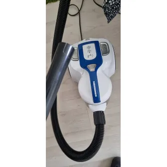 Aspirator fara sac Heinner HVC-MC700WB, 700 W, 2 L, Hepa 10, Albastru/Alb