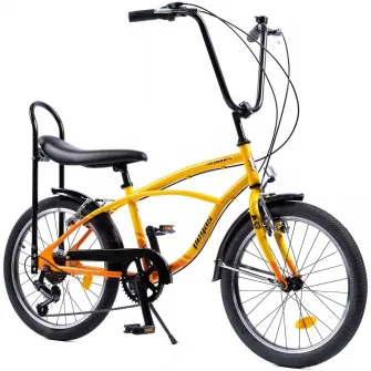 Bicicleta Pegas Strada Mini 7S, 20 inch, galben