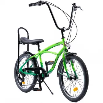Bicicleta Pegas Strada Mini 7S, 20 inch, verde