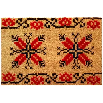 Covoras intrare 40 x 60 cm, model traditional din Dobrogea