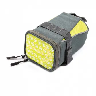 Geanta sa Pegas cu semnal luminos, Gri/Galben
