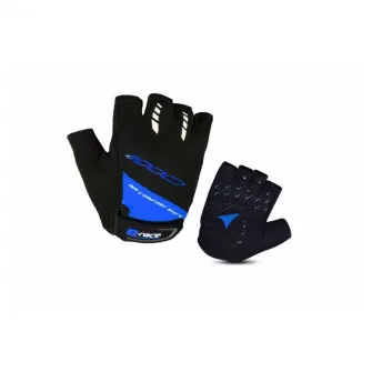 Manusi B-RACE cu gel Negru/Albastru, M