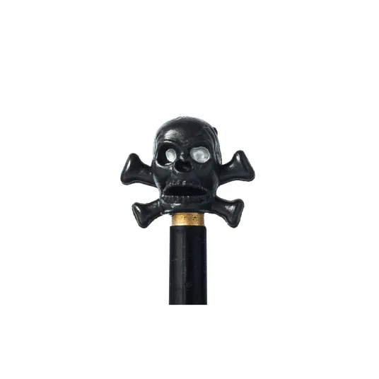 Set Capac valva Craniu oase, Negru