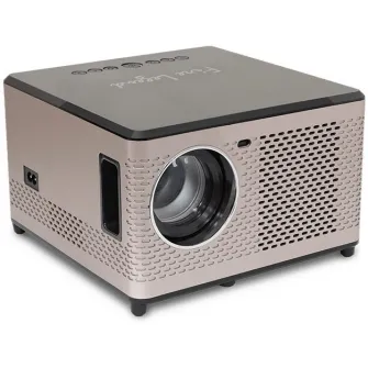Videoproiector Acer AOPEN QF15a, 500 ANSI lumeni, FHD 1920* 1080, 16:9/ 4:3, Manual Focus, difuzor 2x5W, Bluetooth Wireless Audio, HDMI, USB,telecomanda, Crem