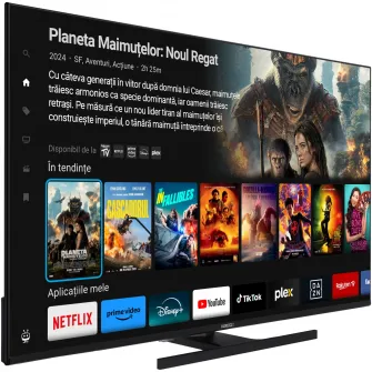 Televizor Horizon QLED 43HQ8560U/D, 108 cm, Smart, 4K Ultra HD, Clasa F (Model 2024)