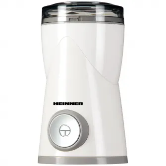 Rasnita de cafea Heinner HCG-150P, 150W, 50 g, Alb