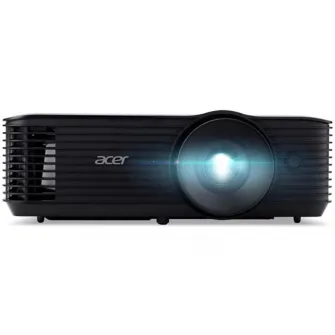 Videoproiector Acer X1228Hn, XGA 1024* 768, 4.800 lumen 4:3/ 16:9, 20.000:1, zoom optic 1.1x, boxa 3W, lampa 6.000 ore, DLP 3D ready, Negru