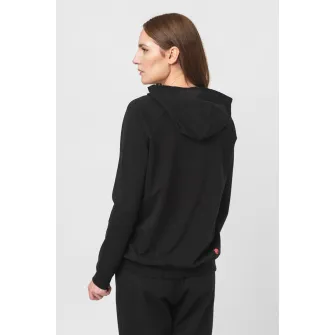 PEGAS, Hanorac din amestec de bumbac cu buzunare, Negru, XL