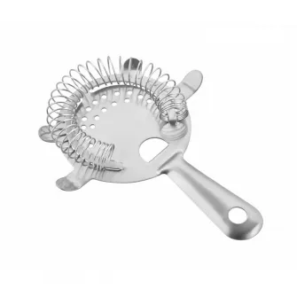Strecuratoare sita pentru bar, inox, 14.5 x 11.5 cm, Argintiu