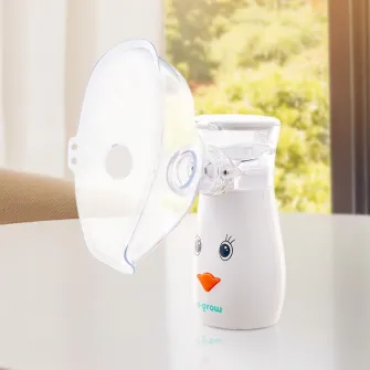 Aparat aerosoli portabil cu ultrasunete U-Grow,tehnologie ultra silentoasa, masca de copii si adulti inclusa