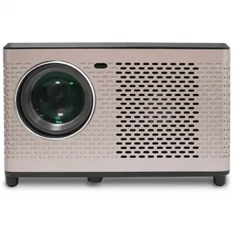 Videoproiector Acer AOPEN QF15a, 500 ANSI lumeni, FHD 1920* 1080, 16:9/ 4:3, Manual Focus, difuzor 2x5W, Bluetooth Wireless Audio, HDMI, USB,telecomanda, Crem