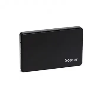 Rack Spacer SPR-25612 Black,2.5', USB 3.0