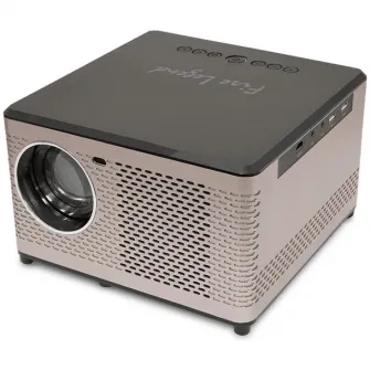 Videoproiector Acer AOPEN QF15a, 500 ANSI lumeni, FHD 1920* 1080, 16:9/ 4:3, Manual Focus, difuzor 2x5W, Bluetooth Wireless Audio, HDMI, USB,telecomanda, Crem