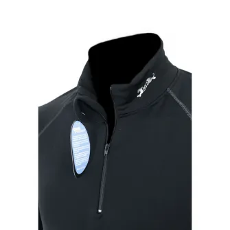 Bluza termica barbati Aquazero, Negru, XXL