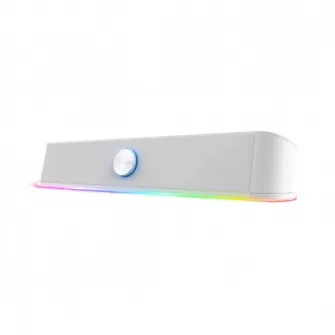 Soundbar GXT619W Thorne RGB, Trust, ABS, 2 tweetere, 10000 Ω, 12W, USB, Alb