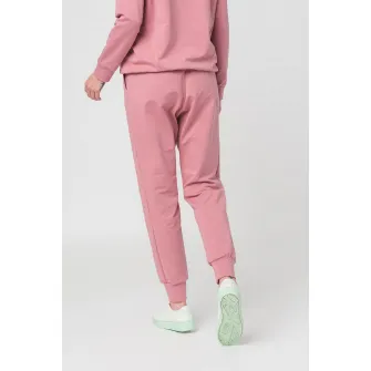 Pegas, Pantaloni sport uni din amestec de bumbac, Roz prafuit, L