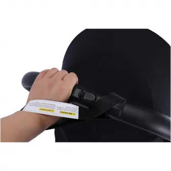 Carucior sport pentru bebelusi cu sistem autofold U-Grow, de la nastere, pana la 22 kg, negru