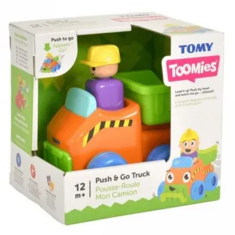 Masinuta de curse Tomy Toomies, +12 luni, Plastic, Multicolor