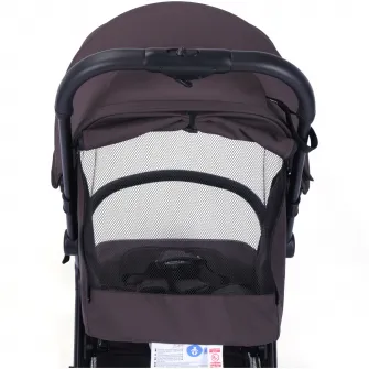 Carucior sport pentru bebelusi cu sistem autofold U-Grow, de la nastere, pana la 22 kg, gri