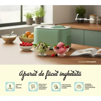 Aparat de facut inghetata FRAM FICM-DW16GR