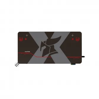 Birou electric Serioux Carbon Pro RGB, reglabil pe inaltime, Dimensiuni blat 1400mm x 700mm, Orientare Cadru: Rectangular, Greutate maxima: 60 kg, Interval de inaltime: 730~ 1210 mm, Segmente coloana: coloana in doua etape