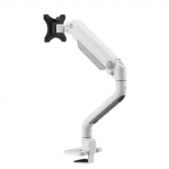 Brat monitor Neomounts DS70S-950WH1; pentru display-uri cu diagonale 17''-49'', sistem de prindere VESA 75x75~100x100, greutate maxima suportata 18kg, full motion, tilt 90°, swivel 90°, rotate 180°, distanta fata de perete 119-656mm; gas spring; culoare a
