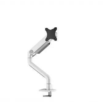 Brat monitor Neomounts DS70S-950WH1; pentru display-uri cu diagonale 17''-49'', sistem de prindere VESA 75x75~100x100, greutate maxima suportata 18kg, full motion, tilt 90°, swivel 90°, rotate 180°, distanta fata de perete 119-656mm; gas spring; culoare a