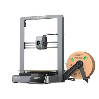 CREALITY ENDER-3 V3 3D PRINTER, Tehnologie: FDM, Volum printare: 220*220*250mm, Dimensiuni imprimanta: 358*374*498mm, 7.83kg, Viteza printare: ?600mm/s, Acuratete: ±0.2mm, Inaltime strat: 0.1-0.35mm, Diametru filament: 1.75mm, transfer fisiere: USB drive 